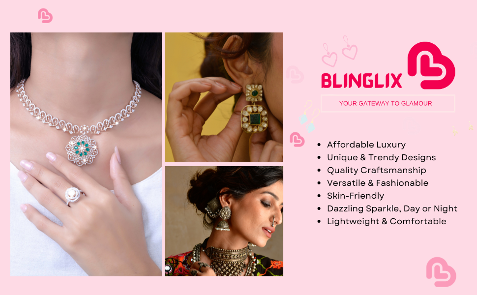 Premium Jaipuri Oxidized Set Of 6 Earrings